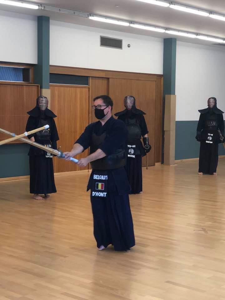 Start of National Kendo Team trainings All Belgium Kendo federation